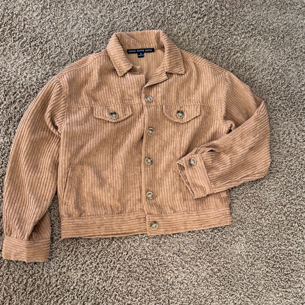 HYFVE Camel Corduroy Jacket